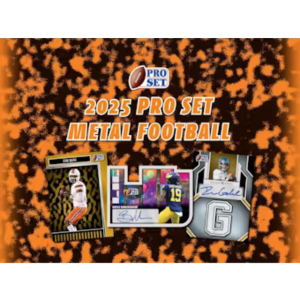 2025 Leaf Pro Set Metal Football Hobby Box