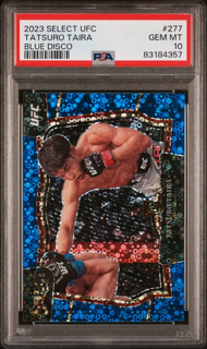 2023 Panini Select UFC - Tatsuro Taira 277 - Blue Undercard /49 - PSA 10