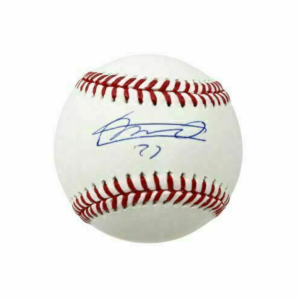 Vladimir Guerrero Jr. Autographed Signed 2022 All-Star Game Logo Baseball Inscribed "2nd ASG" (JSA)with Case