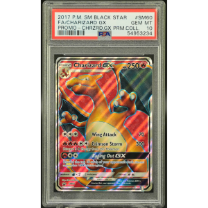 Charizard GX SM60 Promo - 2017 Pokemon - PSA 10